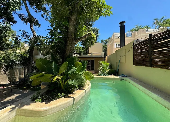 Private Fresh Pool, Huge Garden, Xcalacoco * Playa del Carmen